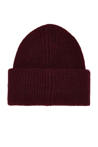 Damson Madder Logo Beanie - Burg