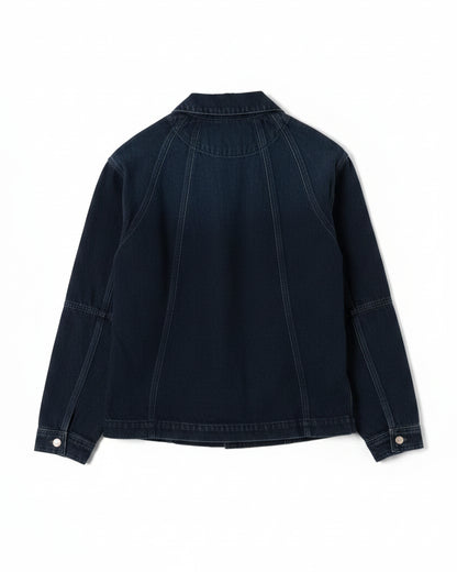 Finella Denim Shirt - Wavy Seams