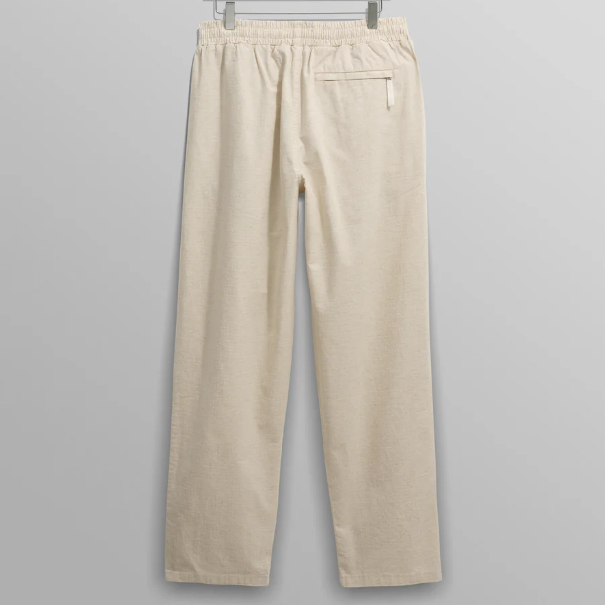 Tyne Natural Linen Ripstop Trousers