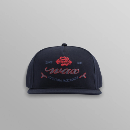 Farrell Navy Cotton Trucker Cap