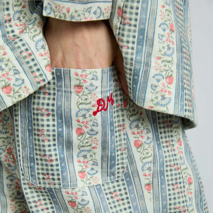 Damson Madder - FELIX TWILL JEANS in WALLPAPER FLORAL