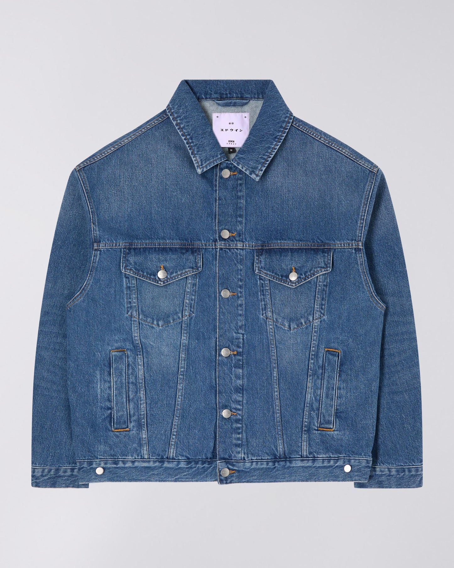 Edwin EU-Trucker Jacket in Blue