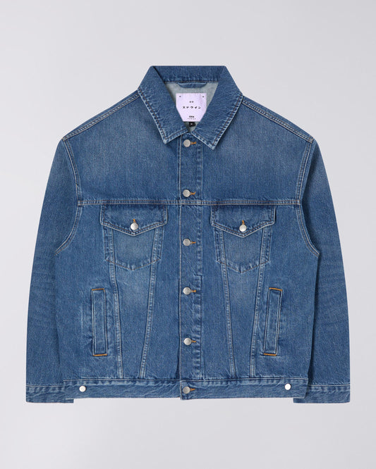 Edwin EU-Trucker Jacket in Blue
