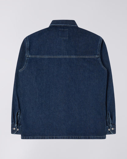 Edwin Trucker Overshirt in Blue