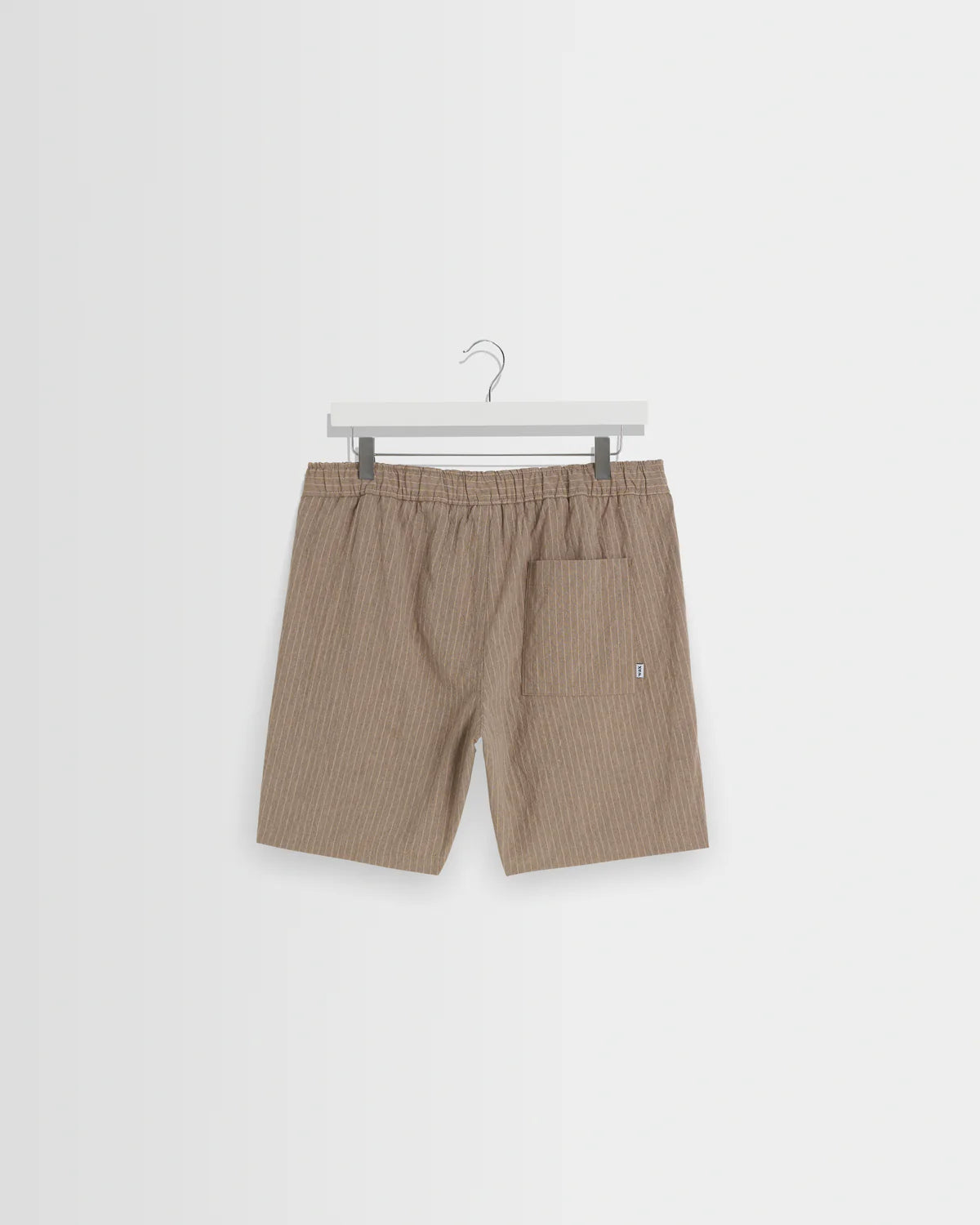 Linton Natural Chalk Stripe Shorts