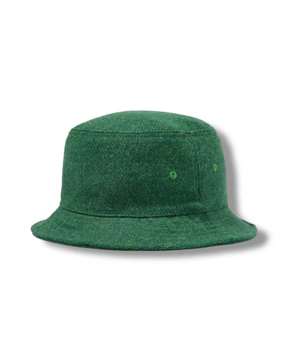 Universal Works Lewis Hat Harris Tweed Green