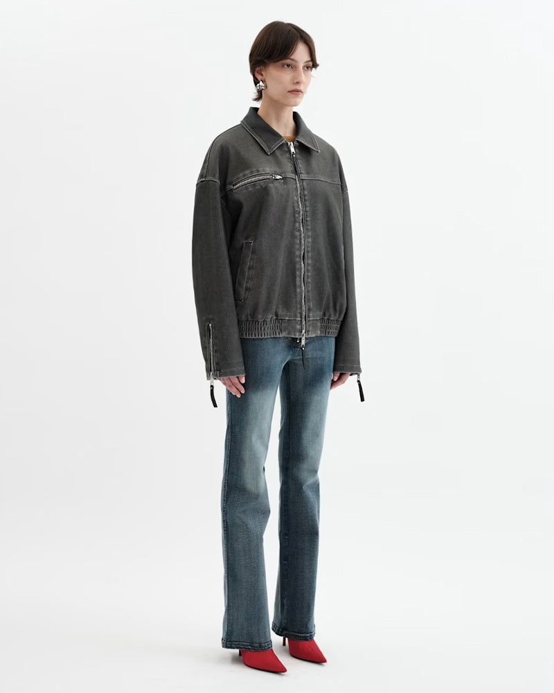 Jakke April Coat - Grey