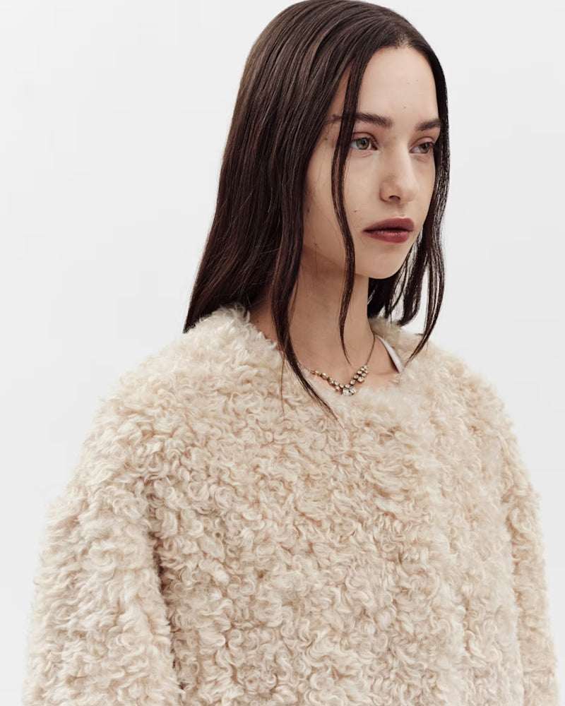 Jakke Arc Coat - Cream