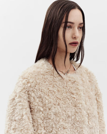 Jakke Arc Coat - Cream