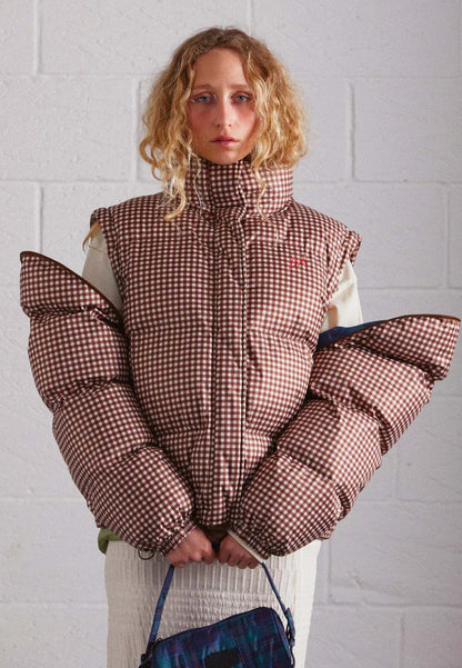 Jennifer Check Puffer
