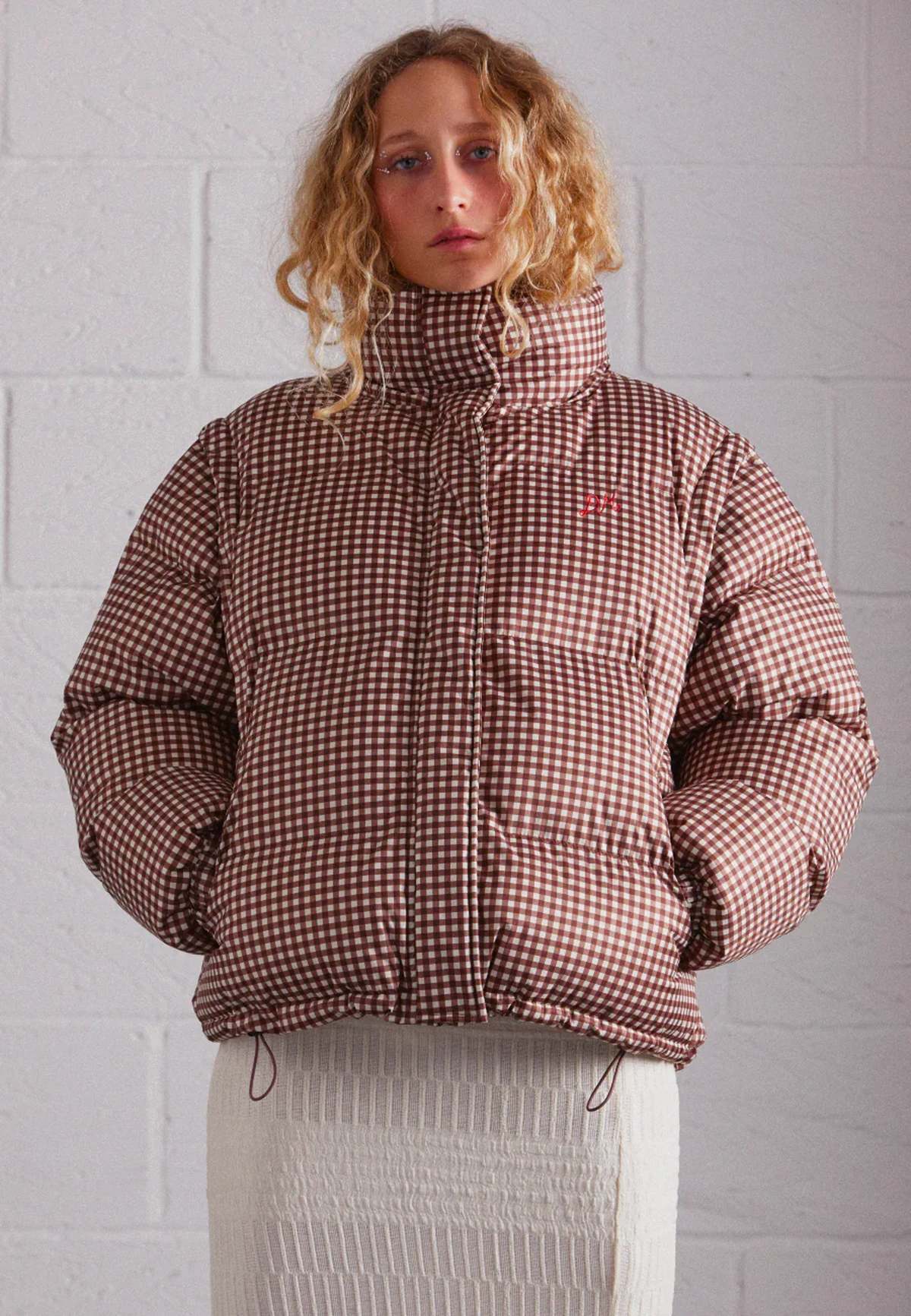 Jennifer Check Puffer