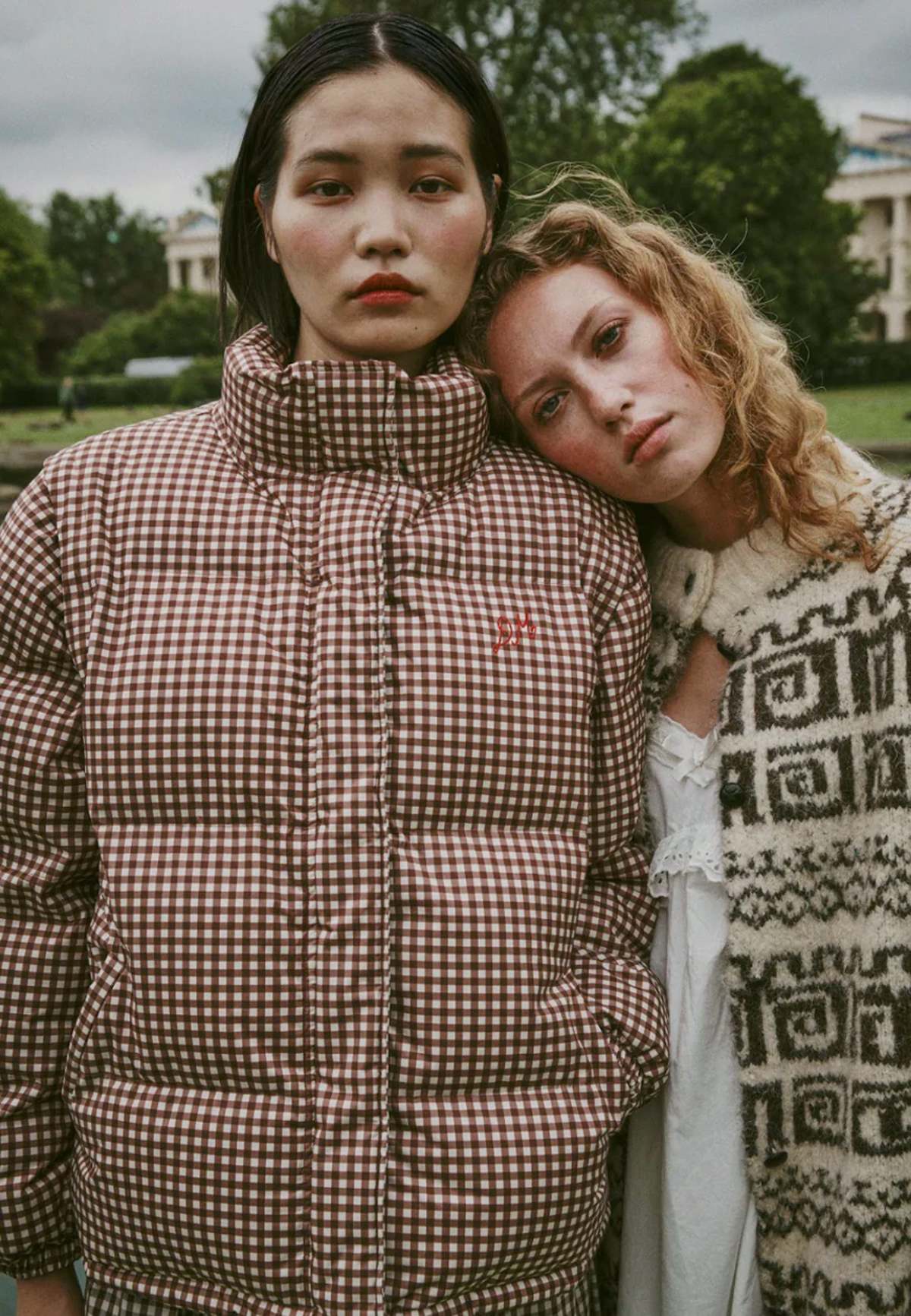 Jennifer Check Puffer