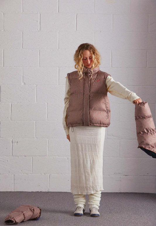Jennifer Check Puffer