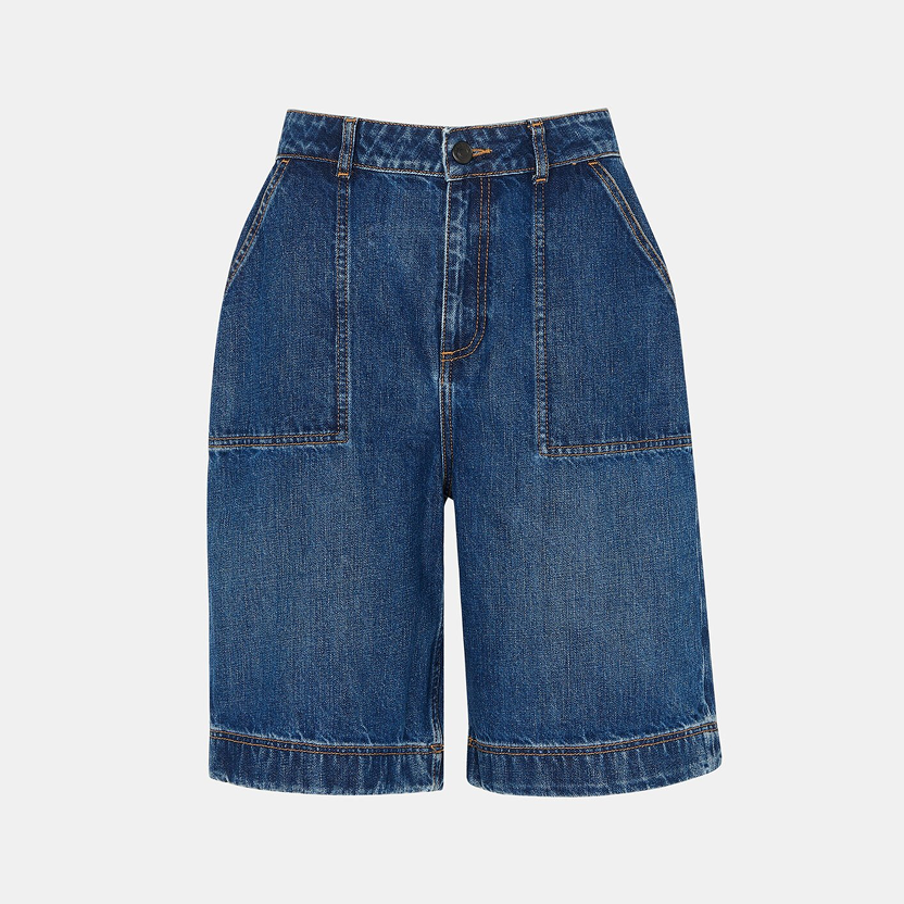 Raya Longline Denim Short