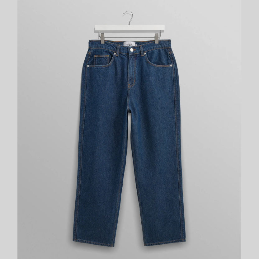 Felix Vintage 90s Blue Wash Loose Fit Denim Jeans