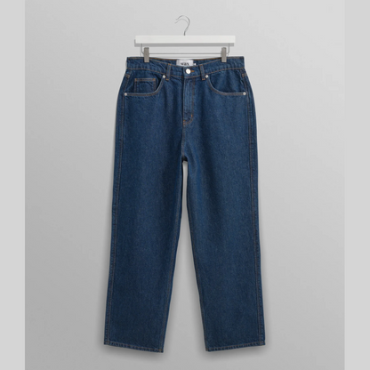 Felix Vintage 90s Blue Wash Loose Fit Denim Jeans