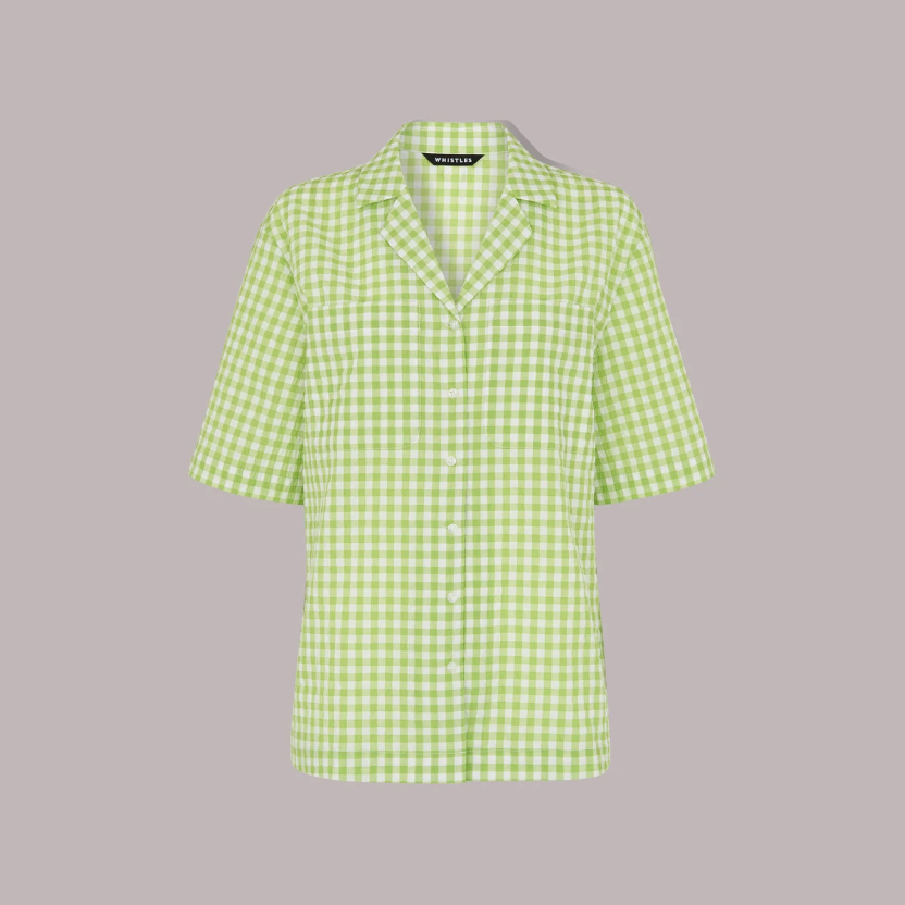 Grace Gingham Bowling Shirt