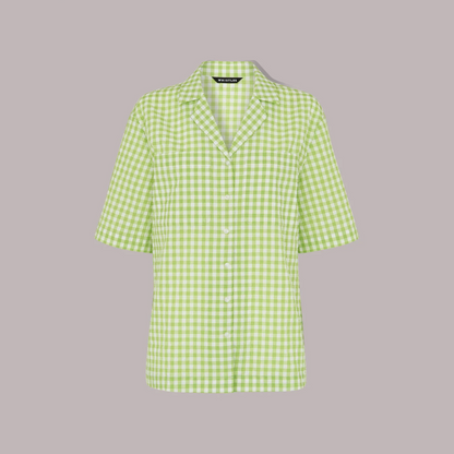 Grace Gingham Bowling Shirt