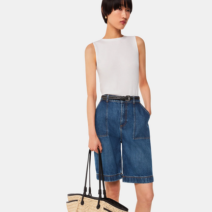 Raya Longline Denim Short