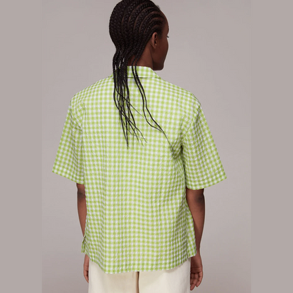 Grace Gingham Bowling Shirt