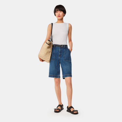 Raya Longline Denim Short