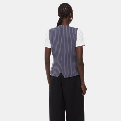 Lottie Pinstripe Waistcoat
