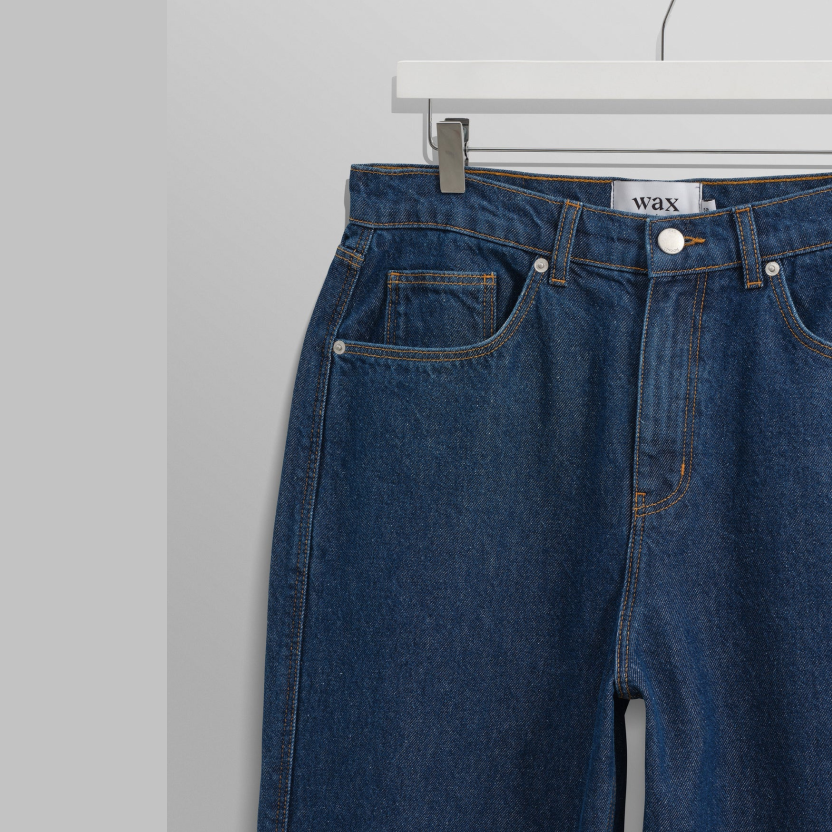 Felix Vintage 90s Blue Wash Loose Fit Denim Jeans