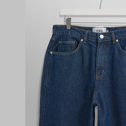 Felix Vintage 90s Blue Wash Loose Fit Denim Jeans