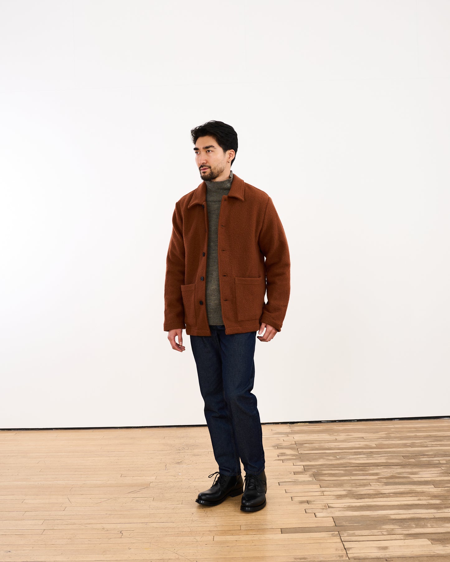 Grant Jacket Felt Wool