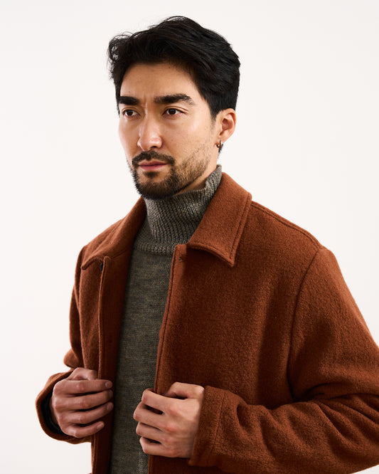 Grant Jacket Felt Wool