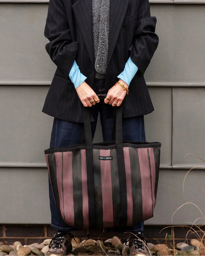 Raf And Grace Large Shopper Bag Brown/Black