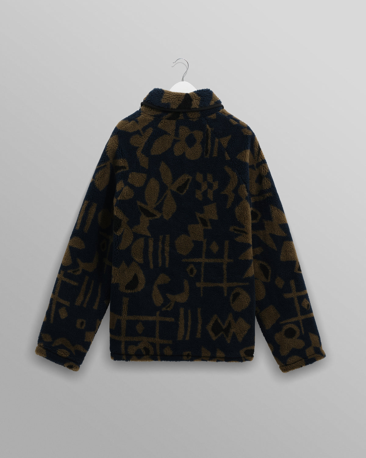 Wax London Tate Shapes Fleece - Blue