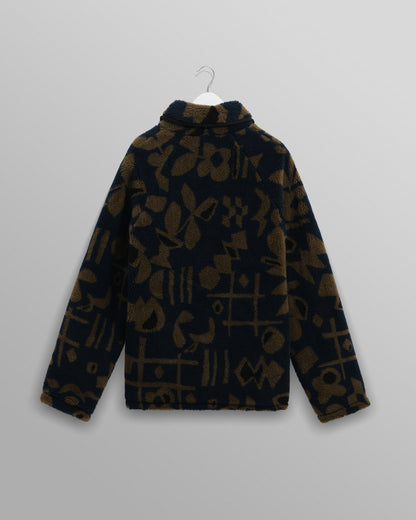 Wax London Tate Shapes Fleece - Blue