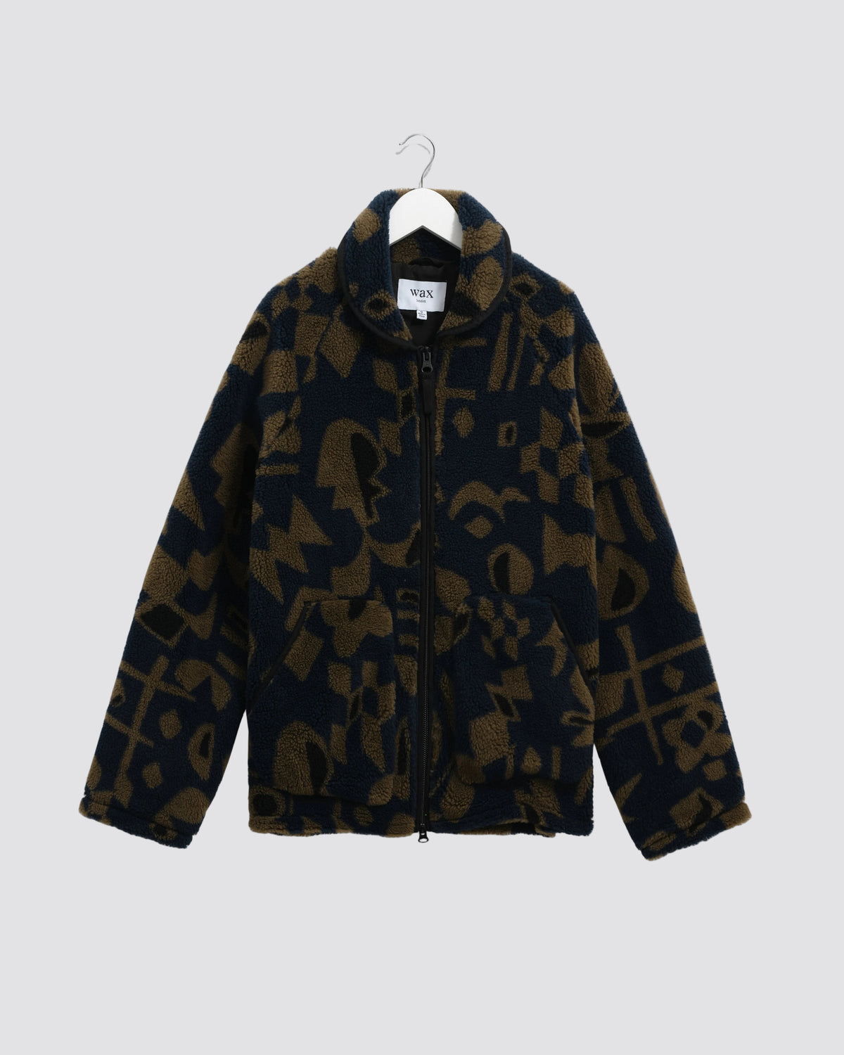 Wax London Tate Shapes Fleece - Blue
