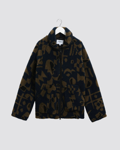 Wax London Tate Shapes Fleece - Blue
