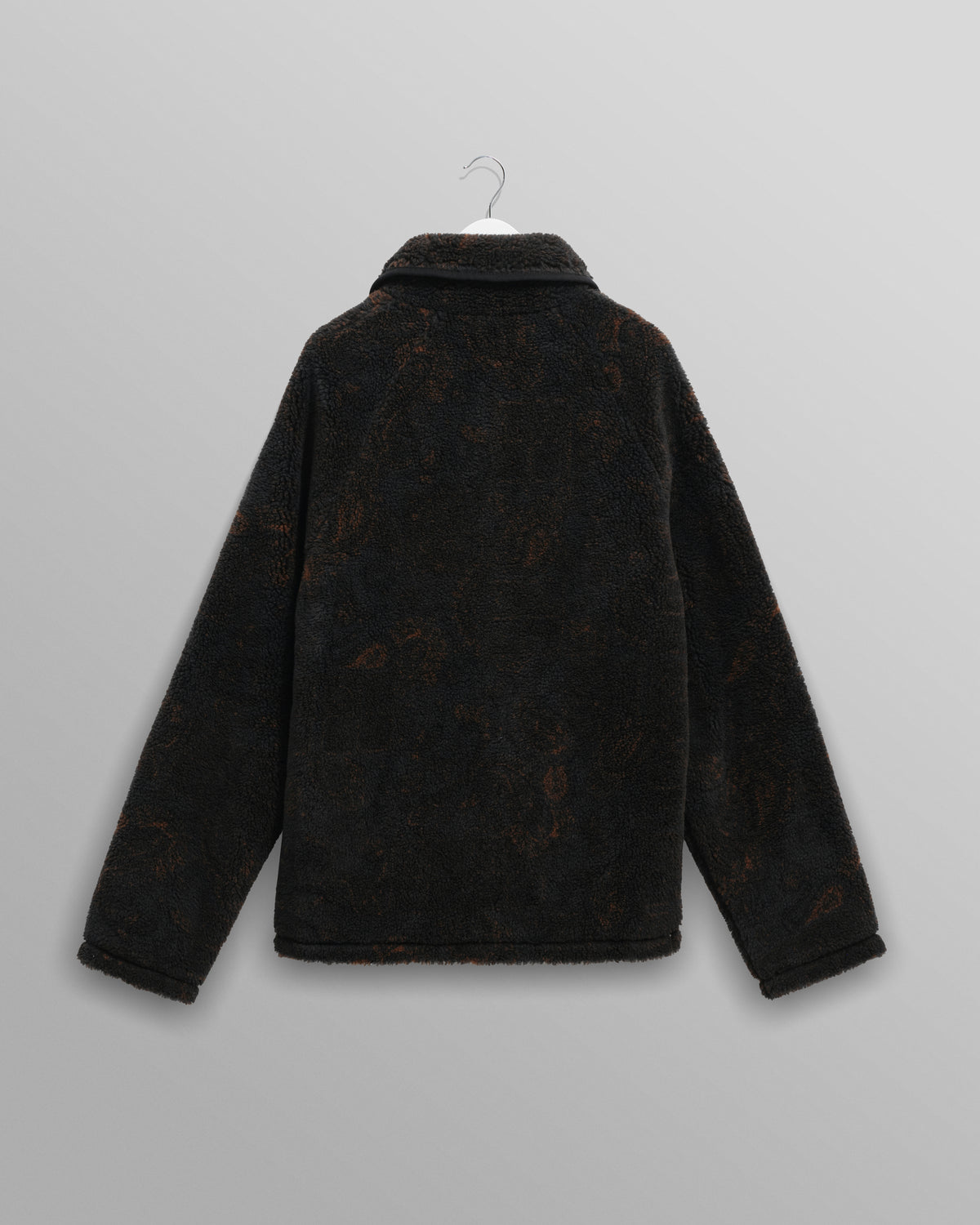 Wax London Tate Paisley Fleece - Black