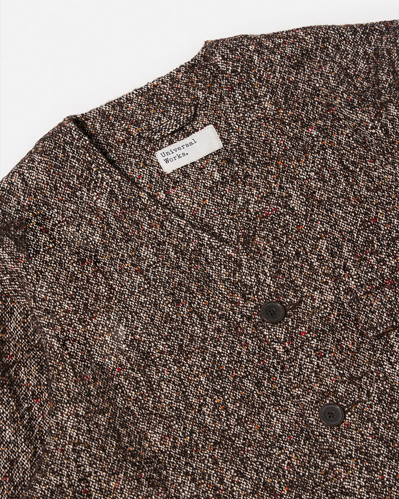 Universal Works Cabin Jacket Sedona Tweed Brown