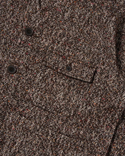Universal Works Cabin Jacket Sedona Tweed Brown