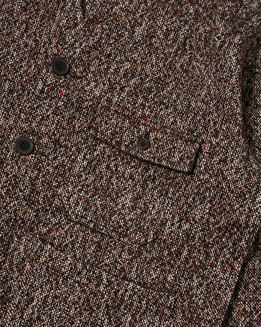 Universal Works Cabin Jacket Sedona Tweed Brown