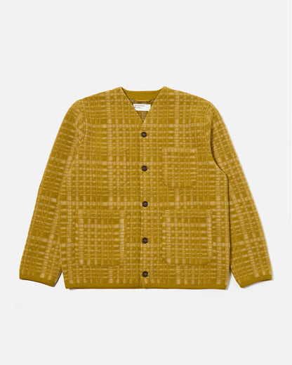 Universal Works Cardigan Telepass Fleece Yellow