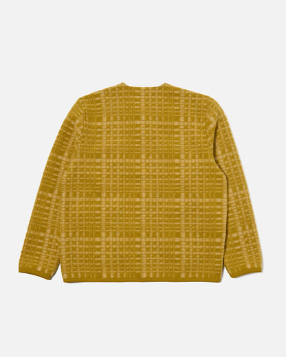 Universal Works Cardigan Telepass Fleece Yellow