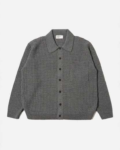 Universal Works Charlie Cardigan Textured Merino