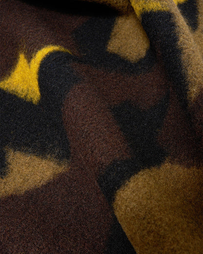 Universal Works Climbing Gilet Swede Camo Fleece Camo