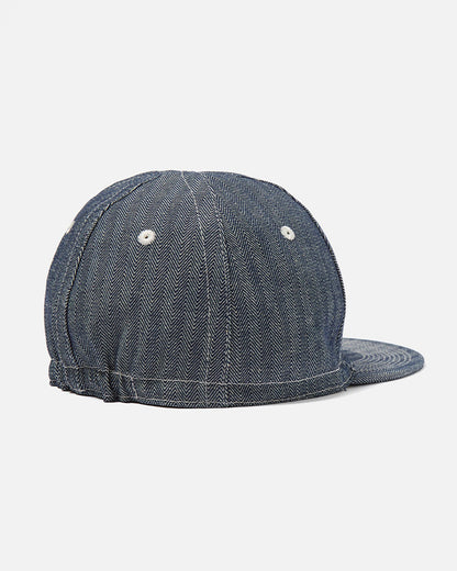 Universal Works Mechanics Hat Denim Herringbone Indigo