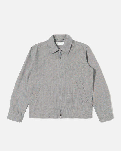 Universal Works Windcheater Leon Tweed Grey