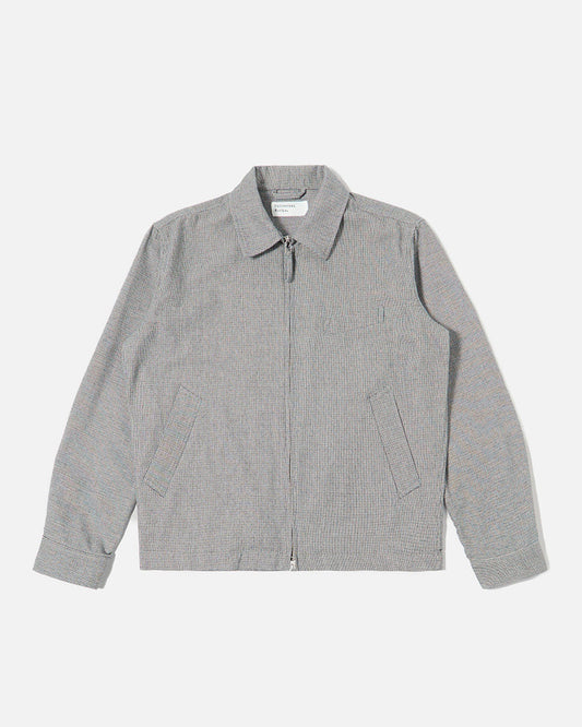 Universal Works Windcheater Leon Tweed Grey