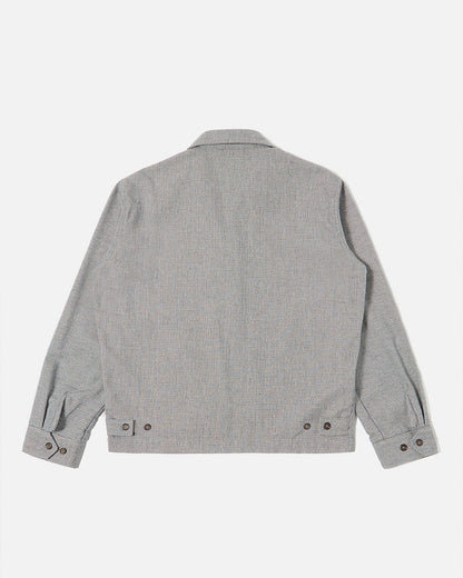 Universal Works Windcheater Leon Tweed Grey