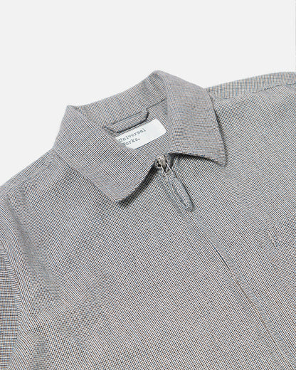 Universal Works Windcheater Leon Tweed Grey