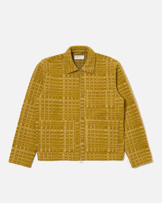Universal Works Zip Uniform Jacket Telepass Fleece Yellow