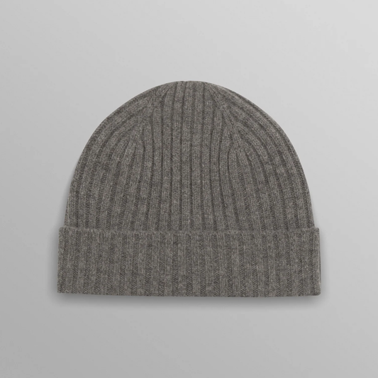 Belvoir Grey Fisherman Beanie